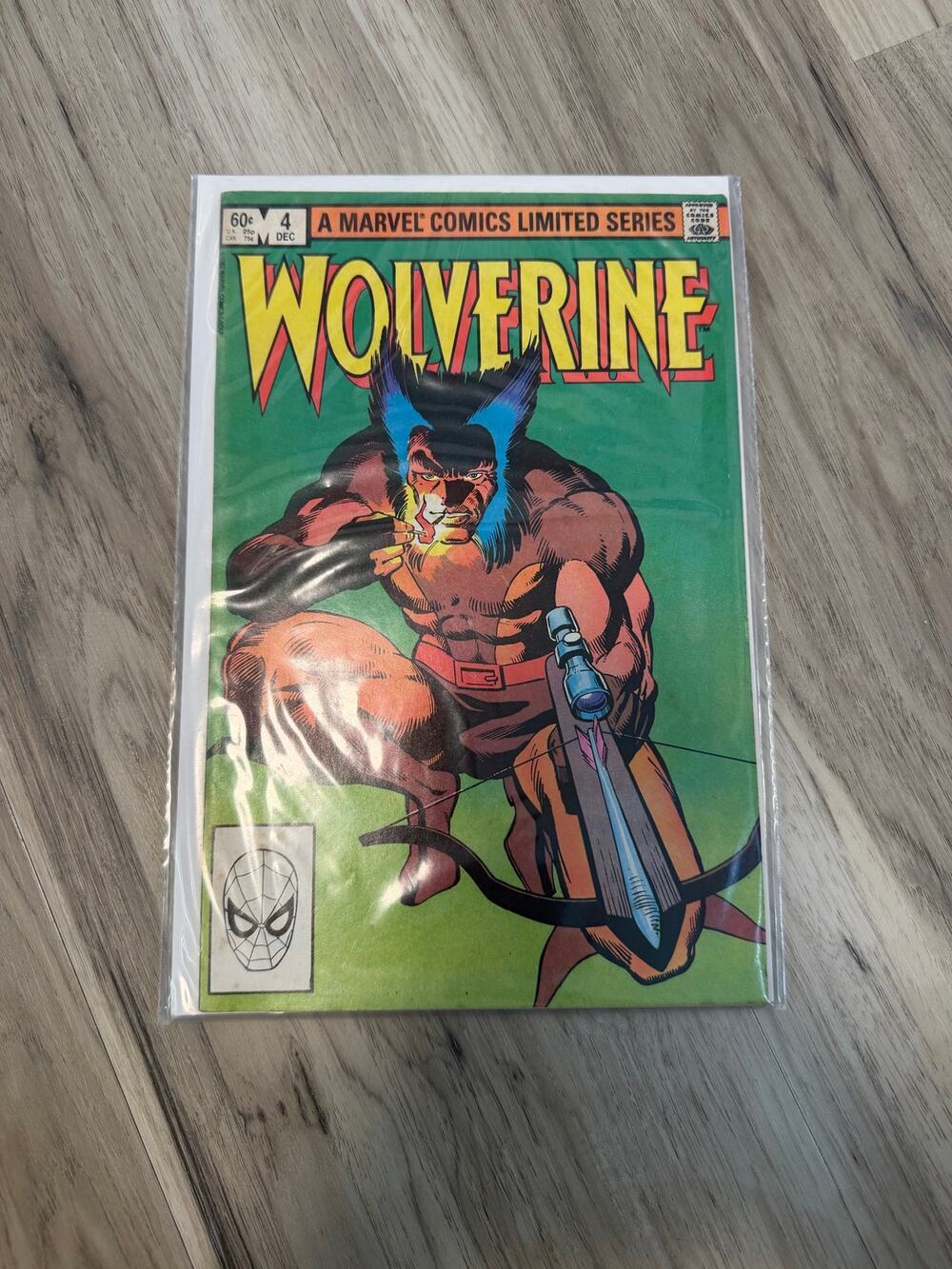 Wolverine #4 Marvel Comics December 1982 Comic Book